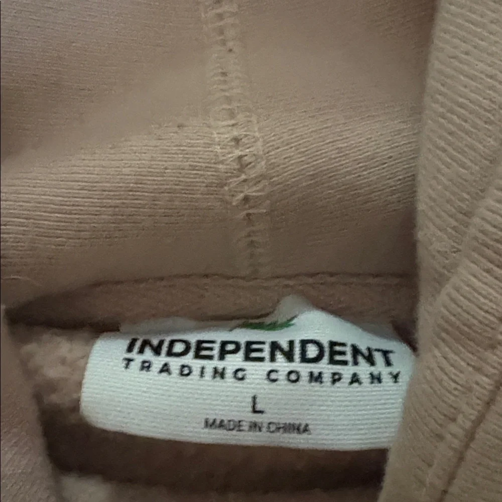 MOMENT LOGO HOODIE - HEAVYWEIGHT-‎ dusty pink